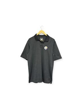 Pittsburgh Steeles Polo Shirt NFL L Men’s